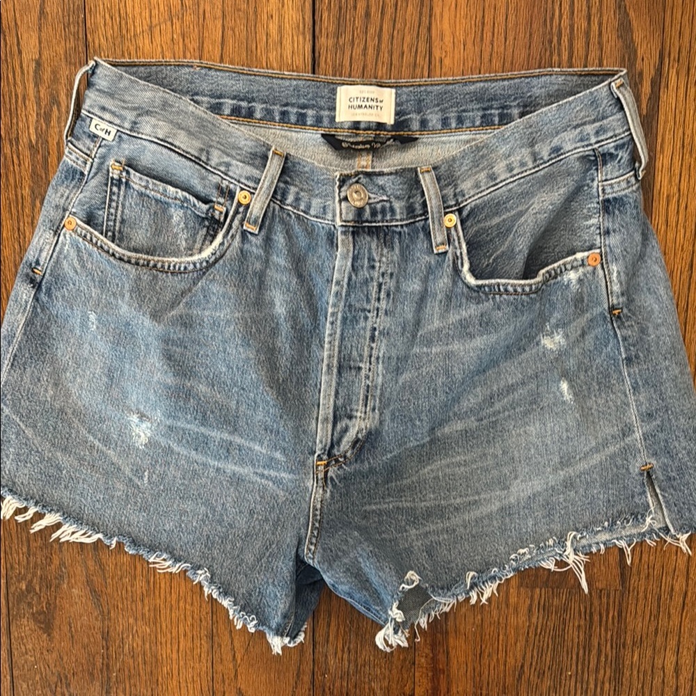 Citizens of Humanity Blue Denim Shorts